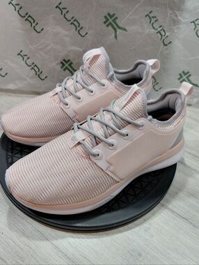 NEW Kuru Womens Atom Pink Sorbet Athletic Sneakers SIZE 8 WIDE FIT